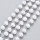 Chaînes de perles de verre faites à la main de 3.28 pied X-CHS-K013-01P-1