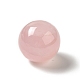 Perlas naturales de cuarzo rosa G-A206-02-25-2