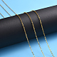 3.28-футовые латунные кабельные цепи X-CHC-T008-06A-G-2