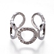 304 Stainless Steel Cuff Rings RJEW-E158-04P-2