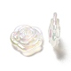 Placage uv perles acryliques irisées arc-en-ciel PACR-M001-08B-3