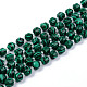 Synthetic Malachite Beads Strands X-G-R482-28-8mm-1