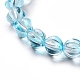 Transparent Glass Beads Strands GLAA-F114-02A-04-3
