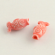 Perles en acrylique de style artisanal MACR-Q157-M20-2