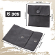 Квадратные бархатные сумки для ювелирных изделий Beebeecraft TP-BBC0001-01A-01-2