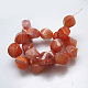 Natural Fire Crackle Agate Beads Strands G-G241-19x20mm-01-2
