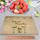 Wooden Wine Serving Tray AJEW-WH0269-017-6
