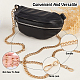 PandaHall Elite Aluminum Curb Chain Bag Handles FIND-PH0002-13LG-5
