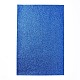 独立記念日の模造革生地シート  キラキラスパンコール付き  レザーイヤリングやDIYクラフトの作成に  ブルー  30x20x0.1cm DIY-D025-D03-1
