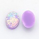 Oval Resin Imitated Opal Cabochons CRES-L007-06-1