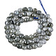 Chapelets de perles en labradorite naturelle  G-S354-24-A-3
