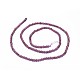 Natürlicher Granat Perlen Stränge G-i249-D07-02-2