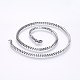 304 Stainless Steel Box Chain Necklaces NJEW-F226-05P-09-1