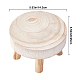 Mensola per vasi da fiori in legno gorgecraft AJEW-GF0002-02A-2
