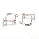 Accessoires de boucle d'oreille à clipser en 925 argent sterling STER-I005-35P-1