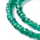 Transparent Glass Beads Strands GLAA-C019-01A-09-3