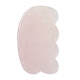 Planches gua sha en quartz rose naturel G-B003-02-2