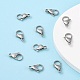 Polished 316 Surgical Stainless Steel Lobster Claw Clasps STAS-R072-18A-5