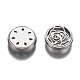 304 Stainless Steel Diffuser Locket Aromatherapy Essential Oil AJEW-N025-08P-4