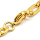 Trendy Women's 304 Stainless Steel Figaro Chain Bracelets STAS-A028-B017-3