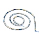Electroplate Glass Beads Strands EGLA-K014-B-FP05-3