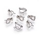 304 Stainless Steel Clip-on Earrings Components X-STAS-F188-07P-2