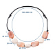 Adjustable Bib Necklaces NJEW-JN02547-01-3