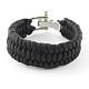 Braided Cord Bracelets BJEW-R178-22cm-10A-1