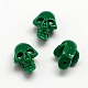 Synthetic Coral Skull Beads for Halloween CORA-L019-01-1