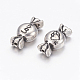 Perles en alliage de style tibétain X-TIBEB-R035-AS-FF-2