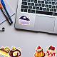 40шт 40 стиля десерт тематические наборы бумажных наклеек STIC-P004-17-6