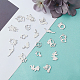 SUNNYCLUE 20Pcs 10 Styles 201 Stainless Steel Charms STAS-SC0002-81-4