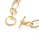 (vente d'usine de fêtes de bijoux) bracelets de chaîne BJEW-JB05127-04-4