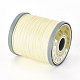 Cordón de poliéster encerado YC-E002-0.8mm-B833-2