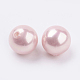 Perla de concha perlas medio perforadas BSHE-G016-14mm-01-2