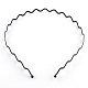 Accessoires de cheveux accessoires de la bande ondulée de cheveux de fer X-OHAR-Q043-08-1