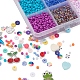 Kit de fabrication de bijoux en perles de graines et heishi DIY-YW0005-20-5