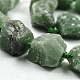 Nuggets Natural Green Aventurine Beads Strands G-N0135-14-2