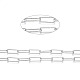 Unwelded Iron Paperclip Chains CH-S125-17A-02-2