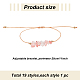 Anattasoul 19 pz 19 stili naturali e sintetici misti di pietre preziose e trucioli di vetro intrecciati braccialetti di perline per le donne BJEW-AN0001-43-7