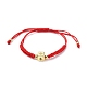 Einstellbare Nylonfaden geflochtene Perlen Armbänder Sets BJEW-JB05695-4
