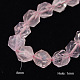 Natural Rose Quartz Beads Strands G-G100-8mm-5-1