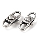 925 Thailand Sterling Silver Lobster Claw Clasps STER-D003-40AS-2