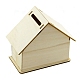 Diy cajas de dinero de madera para niños sin terminar WOCR-PW0001-156-3