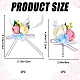 CRASPIRE 2Pcs 2 Style Silk Cloth & Plastic Imitation Flower Wrist Corsage & Corsage Boutonniere AJEW-CP0007-26B-2