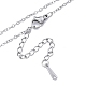 304 Edelstahl-Kabelketten-Halskette für Männer und Frauen NJEW-N050-A03-S15-2
