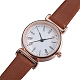Imitation Leather Wristwatches WACH-G024-C04-RG-2