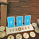 Natural Wood Card Stand for Tarot DJEW-WH0034-02D-4