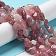 Chapelets de perles en quartz rose naturel G-P497-01A-02-A-7