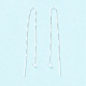 925 Sterling Silver Ear Thread STER-P047-10S-3
